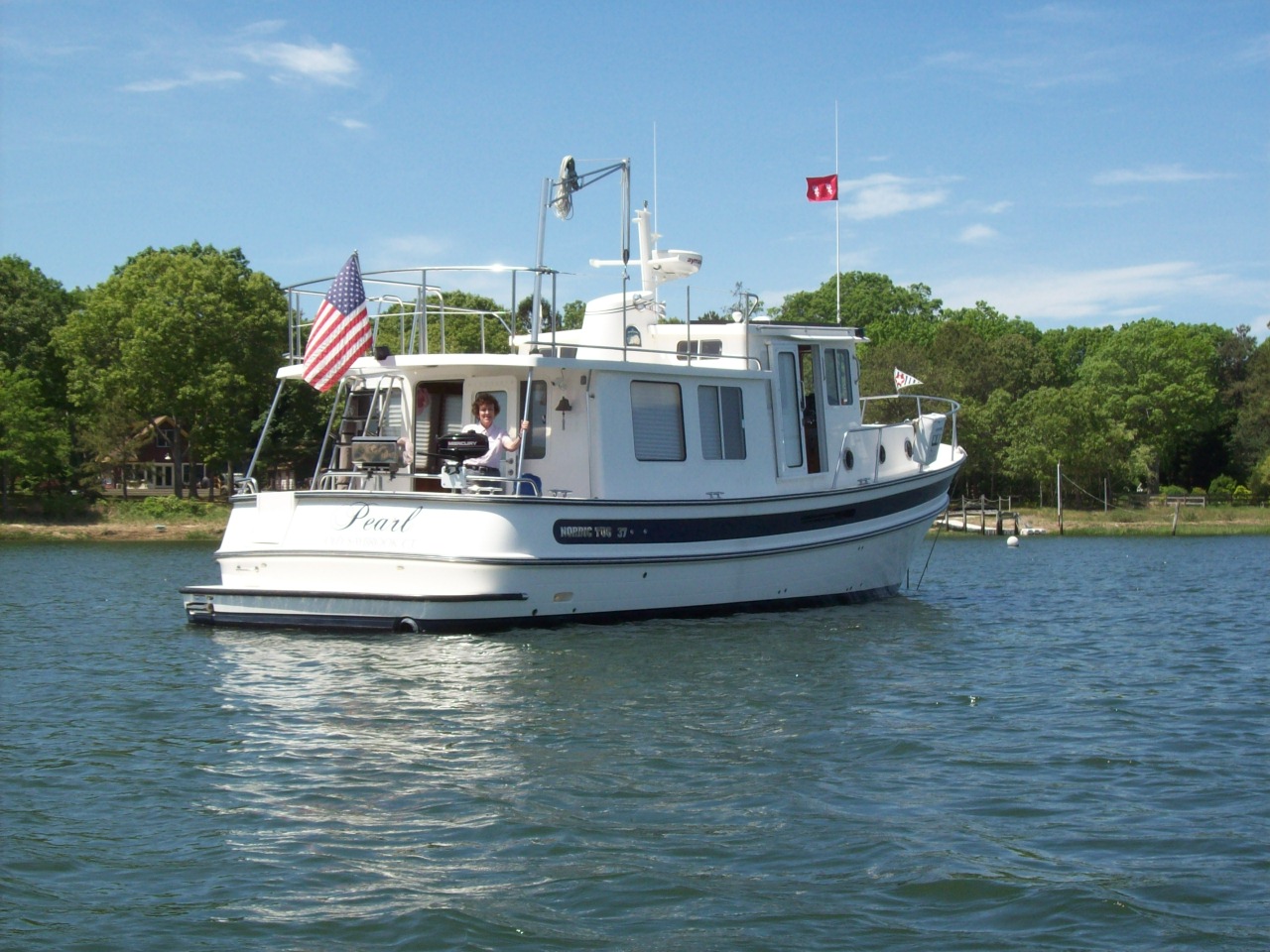 Pearl at Anchor